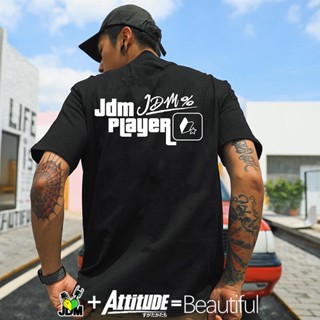 เสื้อยืดแขนสั้น ผ้าฝ้าย พิมพ์ลายรถยนต์ JDM GTA Drifting Thug Track Culture สไตล์ญี่ปุ่น