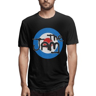 【ผ้าห่มบูติก】เสื้อยืดแขนสั้น พิมพ์ลายโลโก้ The Jam Spray Target Mod พลัสไซซ์ ของขวัญวันเกิด สําหรับผู้ชาย