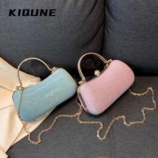 KIQUNE   กระเป๋าสะพาย ข้าง กระเป๋าผู้หญิงสะพายข้าง 2023 new  Beautiful สวย fashion Stylish L91TGMW 37Z230910