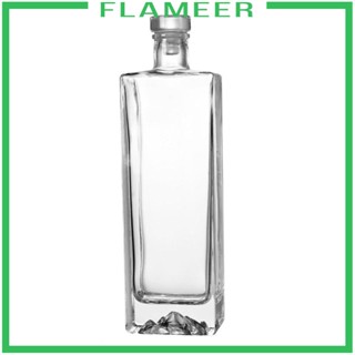 [Flameer] ขวดแก้วเปล่า แบบใส ใช้ซ้ําได้ สําหรับตั้งแคมป์ บาร์