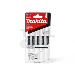 MAKITA (มากีต้า) ใบเลื่อยจิกซอ B-13 (5ใบ/1PAC) A-85656