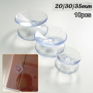 Suction Cups 20/30/35mm Hanger Transparent 10pcs/set For Kitchen Bathroom