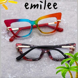 Emilee แว่นตา ป้องกันแสงสีฟ้า กรอบแว่นตาอินเทรนด์ สําหรับผู้หญิง