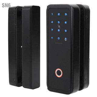 SN6 บลูทู ธ ล็อคอัจฉริยะรหัสผ่านลายนิ้วมือการ์ด IC ปลดล็อค NFC รองรับแอพ TTLOCK