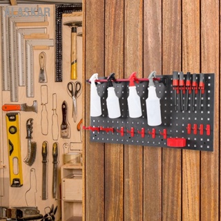 ALASKAR Pegboard มัลติฟังก์ชั่นติดผนัง รวมชุดสากลสำหรับโรงรถเก็บเครื่องมือสำนักงานองค์กร