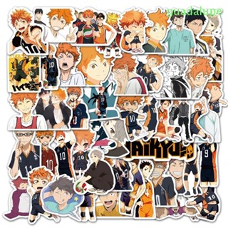 Guadalupe สติกเกอร์ ลายการ์ตูนกราฟฟิตี้ Haikyuu Hinata Shoyo มีกาวในตัว สําหรับตกแต่งแล็ปท็อป โทรศัพท์มือถือ