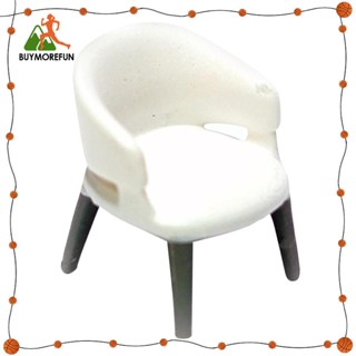 [Buymorefun] เก้าอี้จิ๋ว 1/87 สีดํา สําหรับตกแต่งโต๊ะทราย