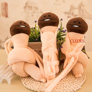 Cleoes หมอนตุ๊กตา ผ้าฝ้าย รูปเห็ด Enoki ยาวมาก สําหรับตกแต่งบ้าน