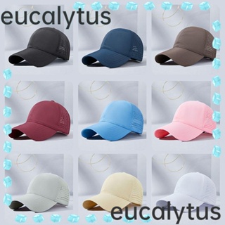 Eucalytus1 หมวกเบสบอล กันแดด แบบแห้งเร็ว ปรับได้