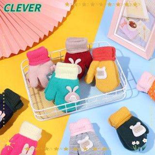 Clever ถุงมือ แบบหนา น่ารัก สําหรับเด็กวัยหัดเดิน 1-6 ปี