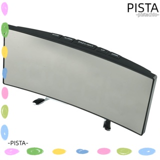 Pista นาฬิกาปลุกดิจิทัล หน้าจอโค้ง LED ขนาดใหญ่ เสียงเงียบ สําหรับห้องนอน