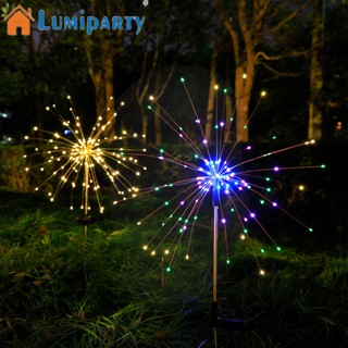 Lumiparty โคมไฟ Led รูปดอกแดนดิไลออน พลังงานแสงอาทิตย์ กันน้ํา Ip65 สําหรับตกแต่งสวน กลางแจ้ง