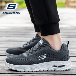 SKECHERS รองเท้ากีฬา รองเท้าวิ่ง ผ้าตาข่าย ระบายอากาศ น้ําหนักเบา พื้นนิ่ม สวมใส่สบาย สําหรับผู้ชาย