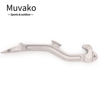 Muvako ประแจท่อจุดไฟ อลูมิเนียม สีเงิน แบบพกพา ยาว 11-7/8 นิ้ว สําหรับชีวิตประจําวัน