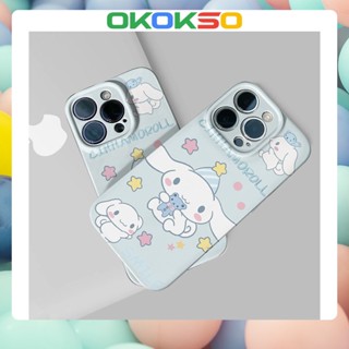 [OKOKSO] ใหม่ เคสโทรศัพท์มือถือแบบนิ่ม กันกระแทก ลายการ์ตูนสุนัขชินนาม่อนตัวเล็กน่ารัก R17 สําหรับ OPPO Reno9 Reno8 Reno7pro reno6 7z 5 A9 2020 4Z 5G F11 A31 A15 A3S A77