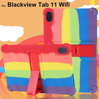 เคสโทรศัพท์มือถือ ซิลิโคนนิ่ม กันกระแทก พร้อมขาตั้ง สําหรับ Blackview Tab 11 Wifi SE Tab11 Tab11Wifi Tab11SE case