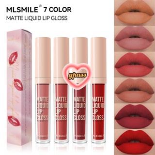 CYREAL Fashion Explosion Style Sm-oke Tube Lip Glaze Set Ins Super Fire Matte Matte Waterproof White Lipstick Girl Student ส่วนลดลิปสติกใหม่