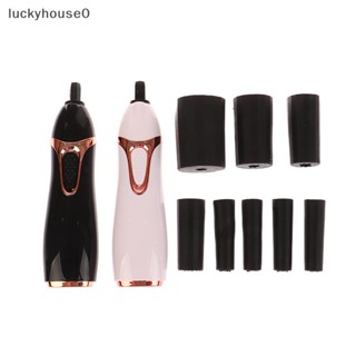 Luckyhouse0^^ เครื่องเขย่ากาวไฟฟ้า สําหรับตกแต่งเล็บ 1 ชุด