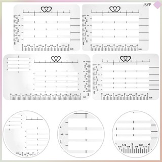 Junshaoyipin.th แม่แบบลายฉลุ ฉลุลาย สําหรับเย็บผ้า แพลนเนอร์ แพลนเนอร์ 4 ชิ้น