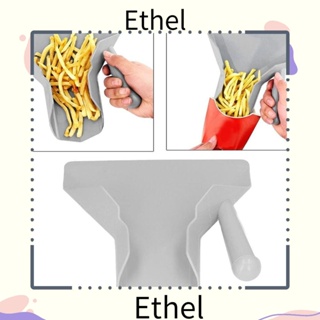 Ethel1 ทัพพีตักข้าวโพดคั่ว มันฝรั่งทอด พลาสติก เกรดอาหาร ด้ามจับขวา ทนทาน สําหรับห้องครัว ร้านอาหาร