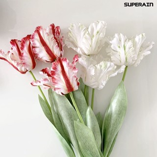 (super) ดอกทิวลิปประดิษฐ์ 3D 68 ซม. สําหรับตกแต่งบ้าน 1 ชิ้น