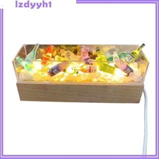 [JoyDIY] โคมไฟ LED รูปขวดน้ํา ขนาดเล็ก แฮนด์เมด DIY สําหรับตกแต่งวันหยุด