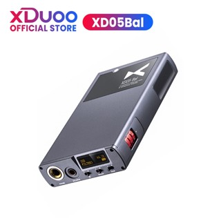 Xduoo XD05 BAL เครื่องขยายเสียงหูฟัง แบบพกพา DAC XD05BAL 32bit 768kHZ DSD512 XD-05BAL