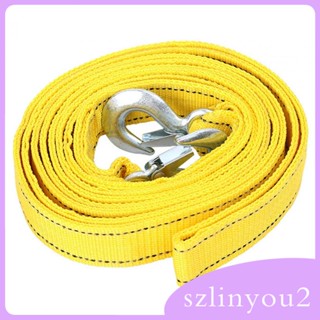 [szlinyou2] เชือกลากจูง ความจุ 5T อุปกรณ์เสริม สําหรับยานพาหนะ รถบรรทุก