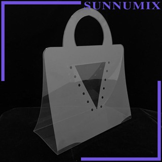 [Sunnimix] ถุงช่อดอกไม้ แบบใส เรียบง่าย ของขวัญวันวาเลนไทน์ สําหรับงานปาร์ตี้