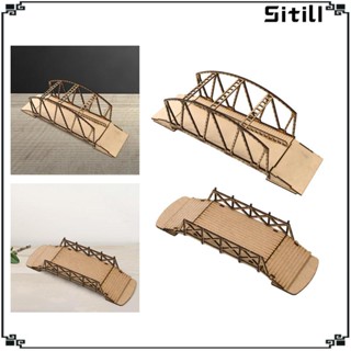 [ขาตั้ง] โมเดลสะพานไม้ สเกล 1/72 แฮนด์เมด สําหรับเด็กผู้ชาย เด็กผู้หญิง ปาร์ตี้