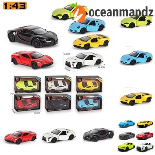 Oceanmapdz โมเดลรถยนต์จําลอง 1:43 Porsche 1:43 ของเล่นสําหรับเด็ก