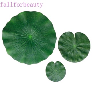 Fallforbeauty ดอกบัวปลอม ลอยน้ําได้ พร็อพถ่ายรูป สําหรับบ่อปลา