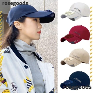 Rosegoods1 หมวกบังแดด เหมาะกับการพกพาเดินทาง ตั้งแคมป์ เดินป่า