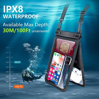 Waterproof Phone Case Universal PVC Floadting Underwater Phone Bag Case Underwater Phone Case Phone Cover Swim beg Bag