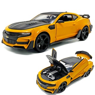 [พร้อมส่ง] โมเดลรถยนต์ Jiaye Chevrolet Bumblebee อัลลอย 1: 24VB24083 LJSU