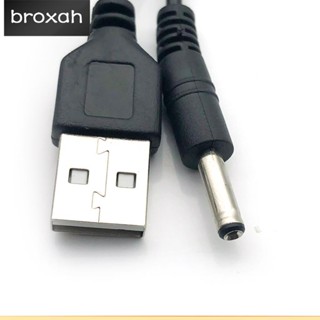 สายชาร์จ USB2 0 เป็น DC3 5 มม. 5V 50 ซม. สีดํา