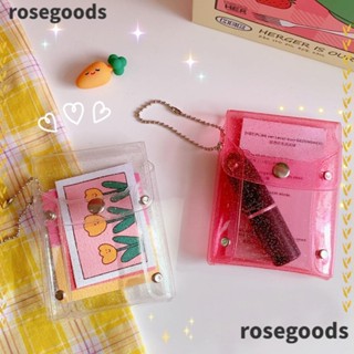 Rosegoods1 กระเป๋าสตางค์ กระเป๋าเก็บลิปสติก กุญแจ กันน้ํา ของขวัญ