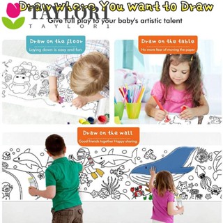 Taylor1 สติกเกอร์โปสเตอร์ กระดาษระบายสี Diy สําหรับเด็กอนุบาล