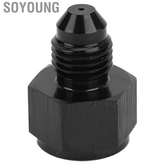 Soyoung Oil Restrictor Fitting  ‑4AN Male Female Connection Mild Carbon Steel Durable for Turbos Professional Use