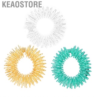 Keaostore Acupressure Ring  Easy To Store Safe Use  Finger Rings for Home Family