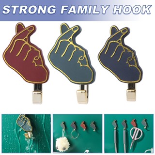 New 2pcs Creative Retractable Hooks Kitchen Punch-free Sticky Hooks Strong Hooks