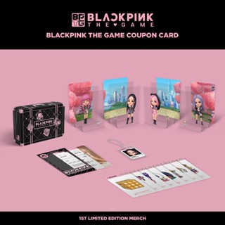 [พร้อมส่งจากไทย] อัลบั้ม BLACKPINK BLACKPINK THE GAME COUPON CARD สินค้าแท้ถูกลิขสิทธิ์ 100%