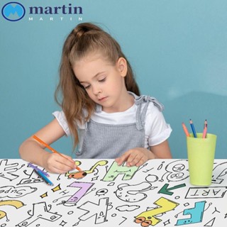 Martin สติกเกอร์กราฟฟิติ เพ้นท์หน้าระบายสีเปล่า Diy ของเล่นเสริมการเรียนรู้ สําหรับเด็กอนุบาล