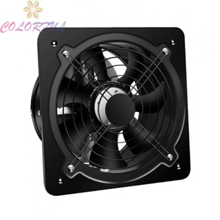 【COLORFUL】4inch Industrial Ventilation Extractor Axial Exhaust Air Blower Fan Garage