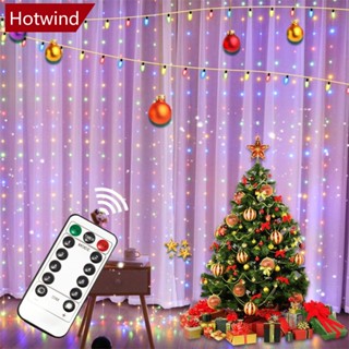 Hotwind โคมไฟ LED 3 เมตร ชาร์จ USB สําหรับตกแต่งบ้าน คริสต์มาส เทศกาลปีใหม่ J2L6