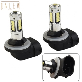 【ONCEMOREAGAIN】LED Bulbs Parts Useful 1800LM 2 Pcs 881 Daytime Running Lights Fog Light