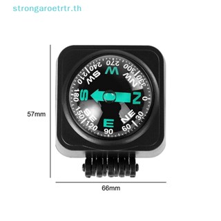 Strongaroetrtr เข็มทิศนําทาง บอลนําทาง ปรับได้ อุปกรณ์เสริม สําหรับรถยนต์ เรือ