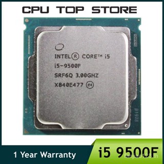 โปรเซสเซอร์ CPU Intel Core i5-9500F i5 9500F 3.0 GHz Six-Core Six-Thread 9M 65W LGA 1151