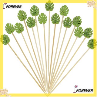 Forever ไม้เสียบไม้ไผ่ 4 นิ้ว แบบใช้แล้วทิ้ง 100 ชิ้น