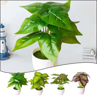 【VARSTR】Potted Plant Artificial Fake Plant Flowers Floral Décor Highly Realistic